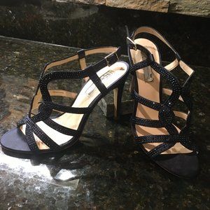 INC Randii Evening Sandals, Color Eclipse, 7M